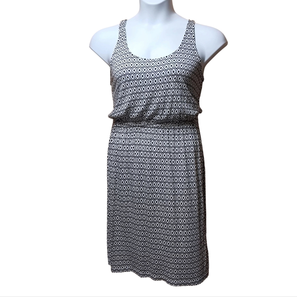 Old Navy Monochrome Patterned Dress NWOT